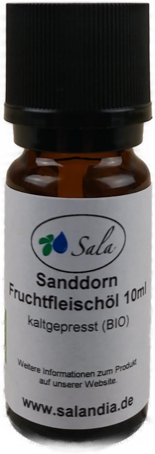 Sala Sea Buckthorn Pulp Oil Cold Pressed Organic (10 ml)