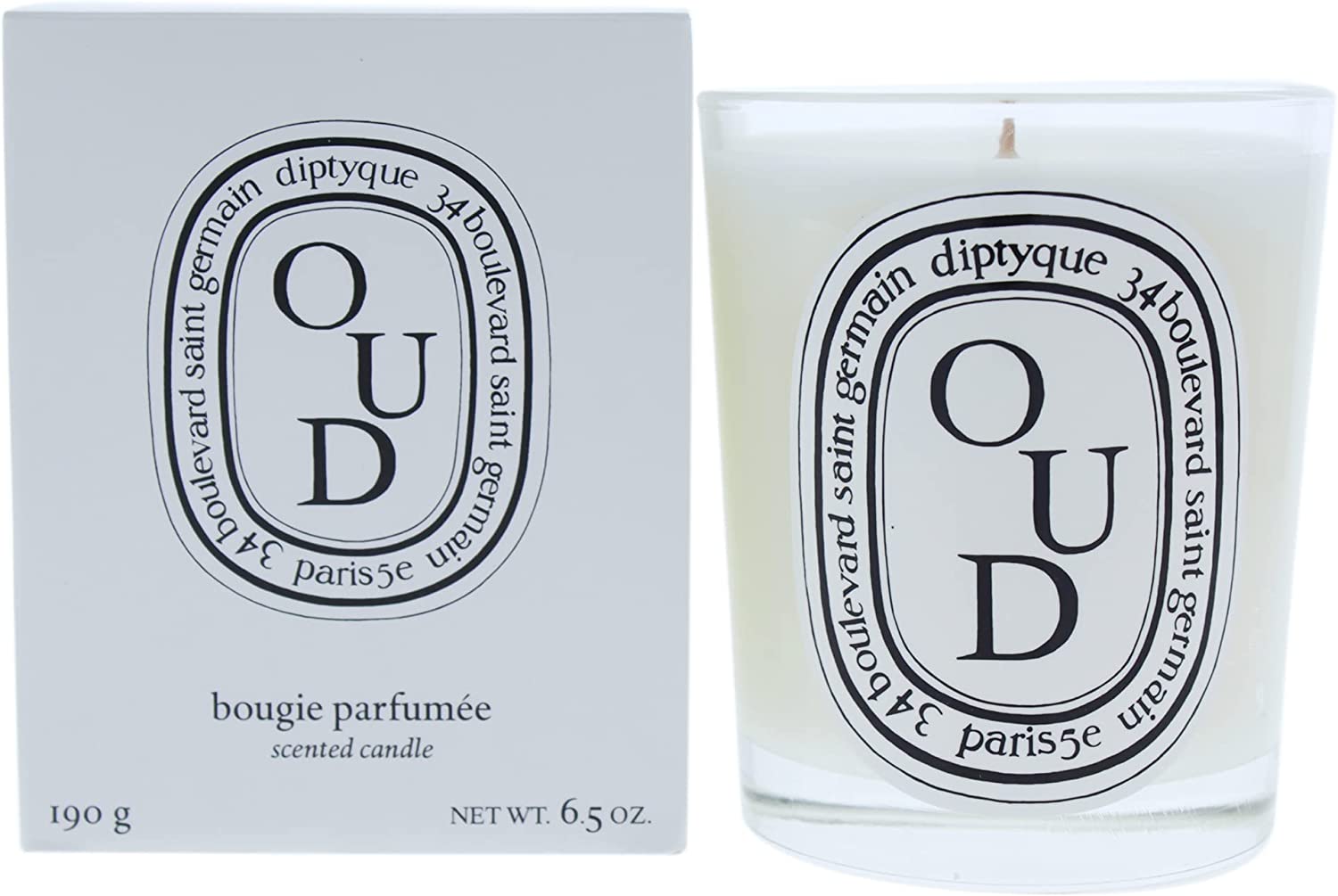 Diptyque Oud Scented Candle 190 G