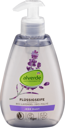 Liquid soap organic lavender, organic malve, 300 ml