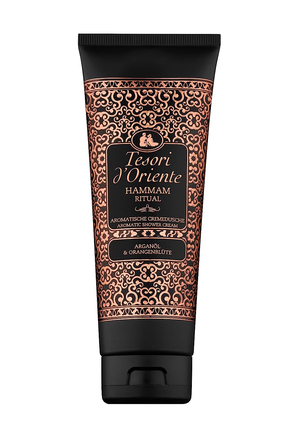 Tesori d\'Oriente Cream Shower \'Hammam\', 250 ml, Aromatic Cream Shower with Argan Oil and Orange Blossom, Shower Cream for Body Care, Wellness Rituals for Body and Senses
