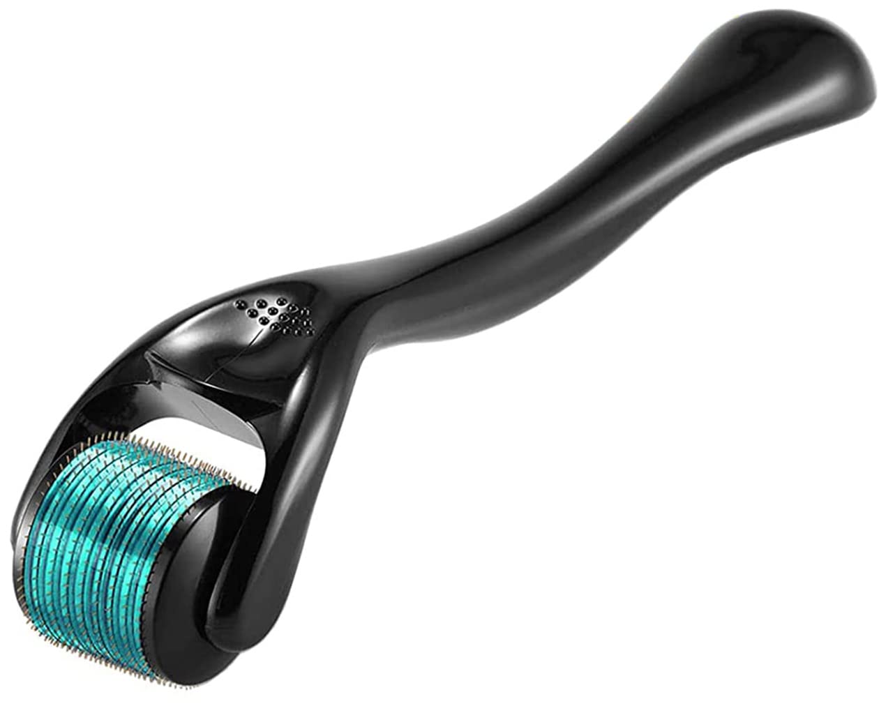 arvono Beard Roller, Derma Roller 0.5 mm, Beard Growth Roller, Microneedling Roller with 540 Needles, Beard Growth Roller, Derma Roller for Beard Growth, Face and Body, ‎black