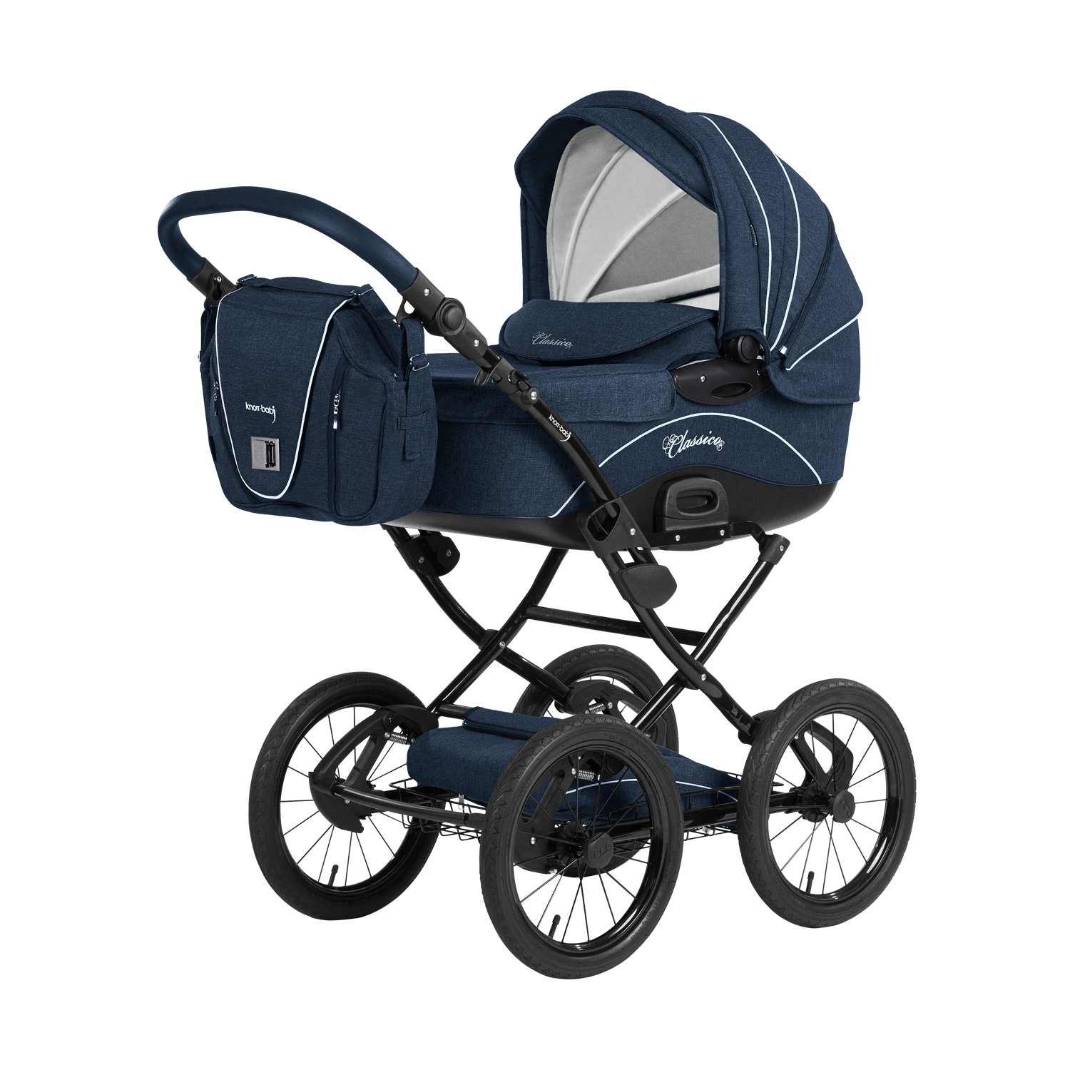 Knorr-Baby Classico 36000-1 Combi Pushchair Marine Blue