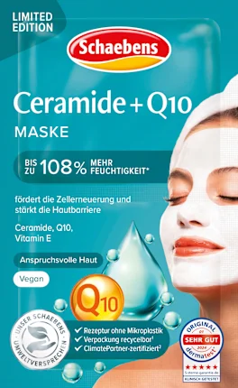 Face mask Ceramide + Q10, 10 ml