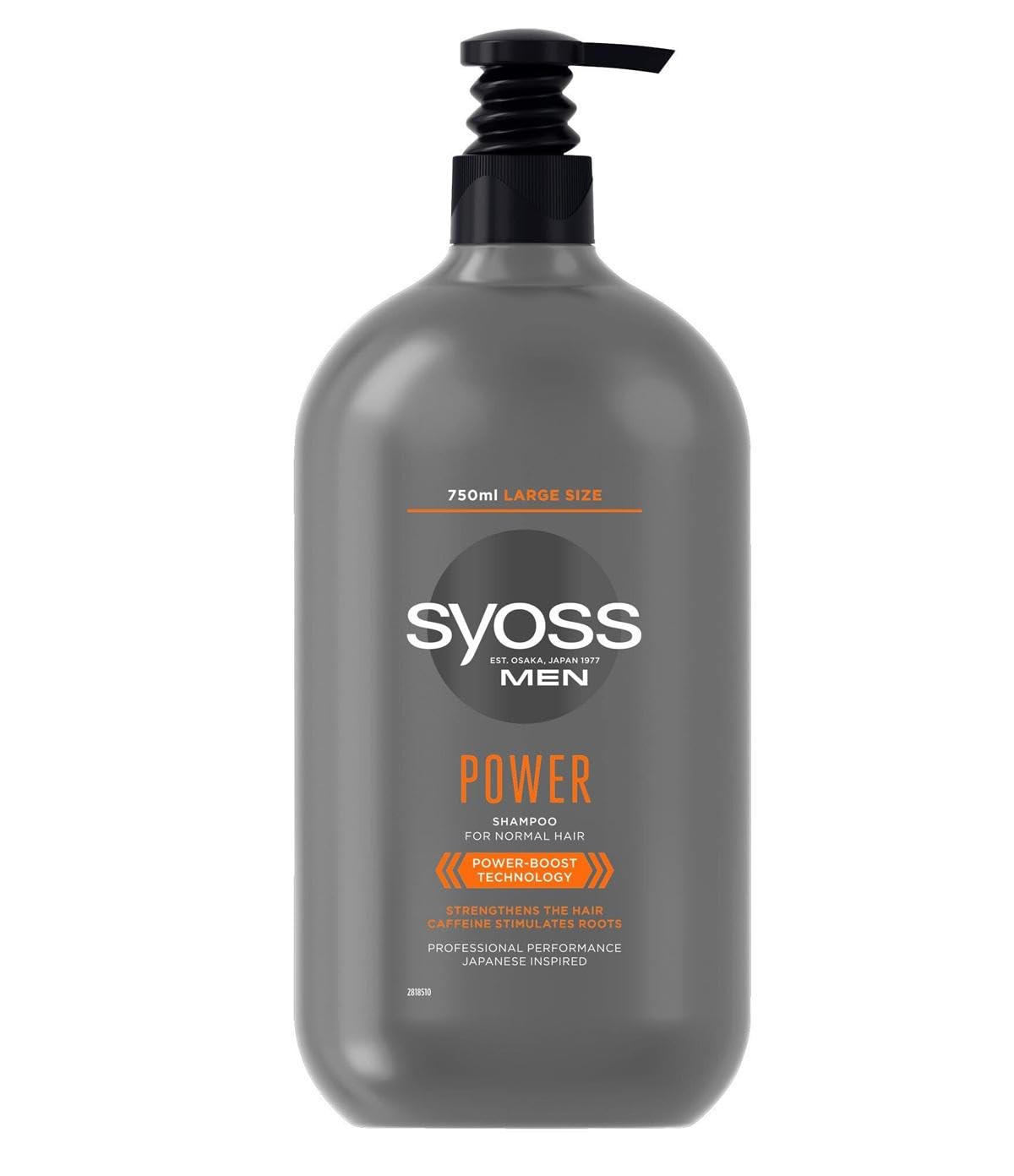 Syoss Men Shampoo Power for Normal Hair 750 ml Pack of 6