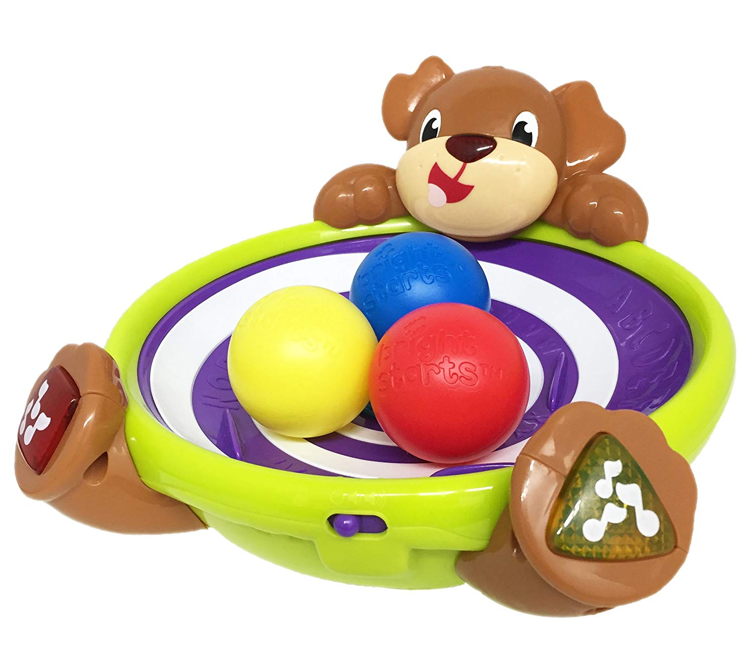 Bright Starts 52176 Lights Ball Spin And Giggle Puppy