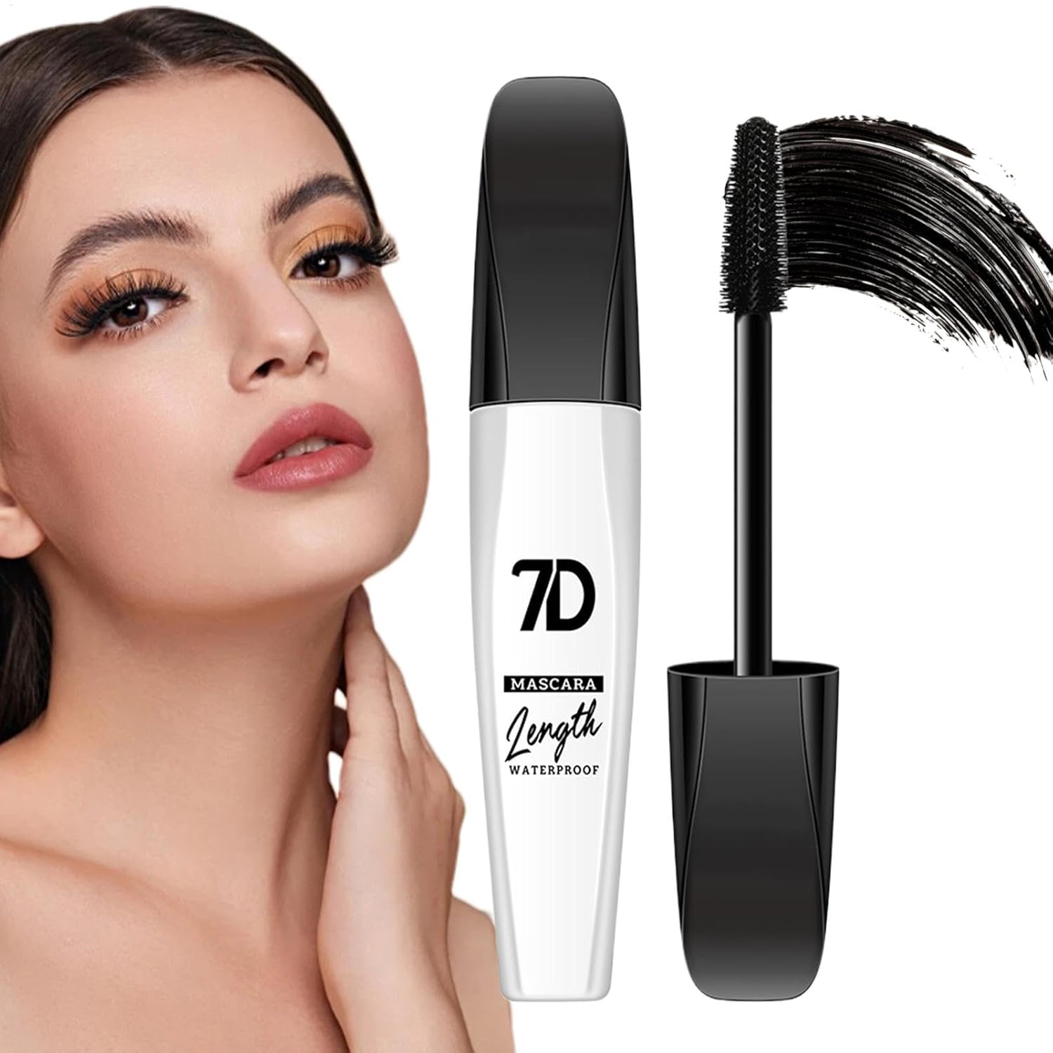 Prime Mascara, Eyelash Mascara | Waterproof Prime Lash Mascara - 10ml Long Lasting Washable Mascara Portable Makeup Accessories for Women and Girls