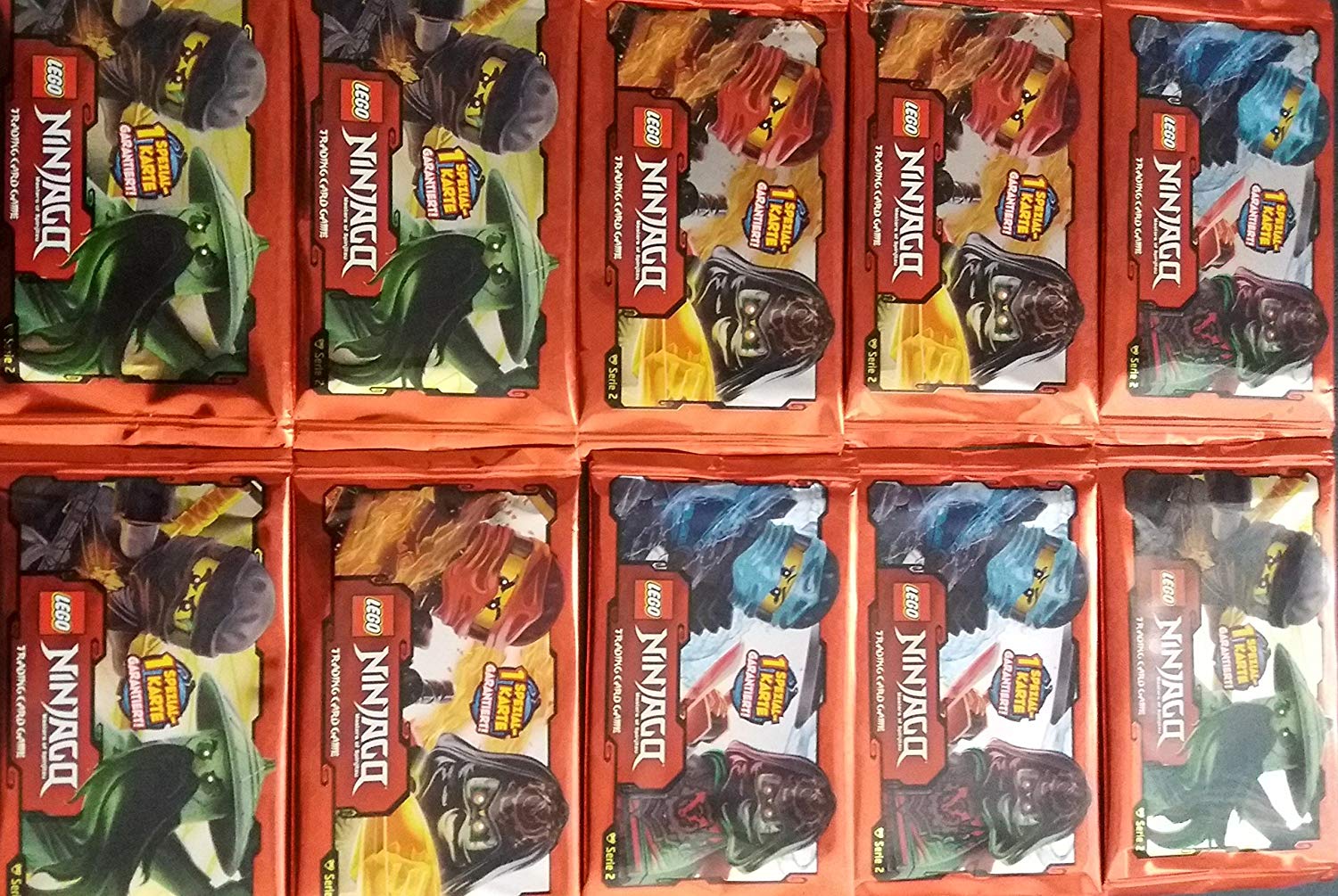 10 Lego Ninjago: 10 Cards Series 2 – Booster Pack 5 Cards