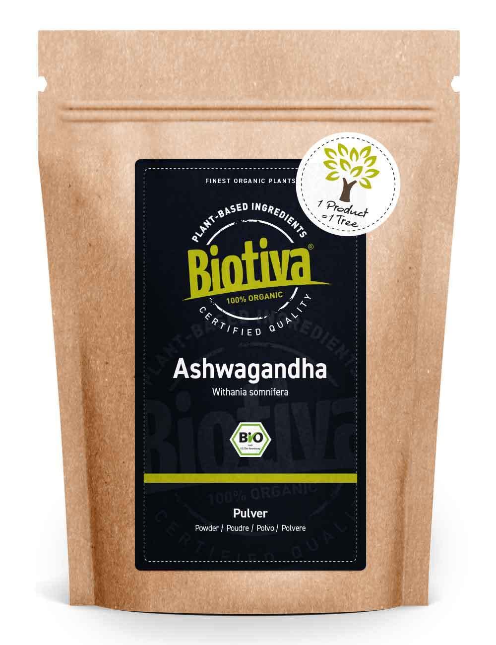 Biotiva Ashwagandha Powder Organic 100 g