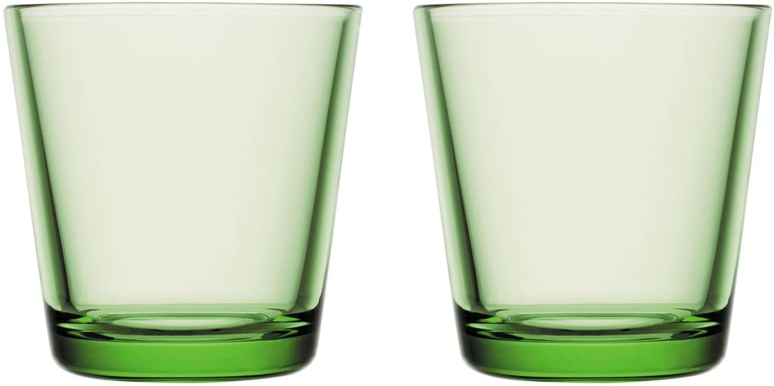 Iittala Kartio Apple Green Tumbler (pair)