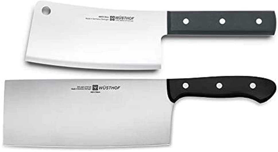 Wusthof Wüsthof 2 Piece Gourmet (9284) Chinese Chef\'s Knife 18 cm Chopping Knife 16 cm Rustproof High Quality Kitchen Knives
