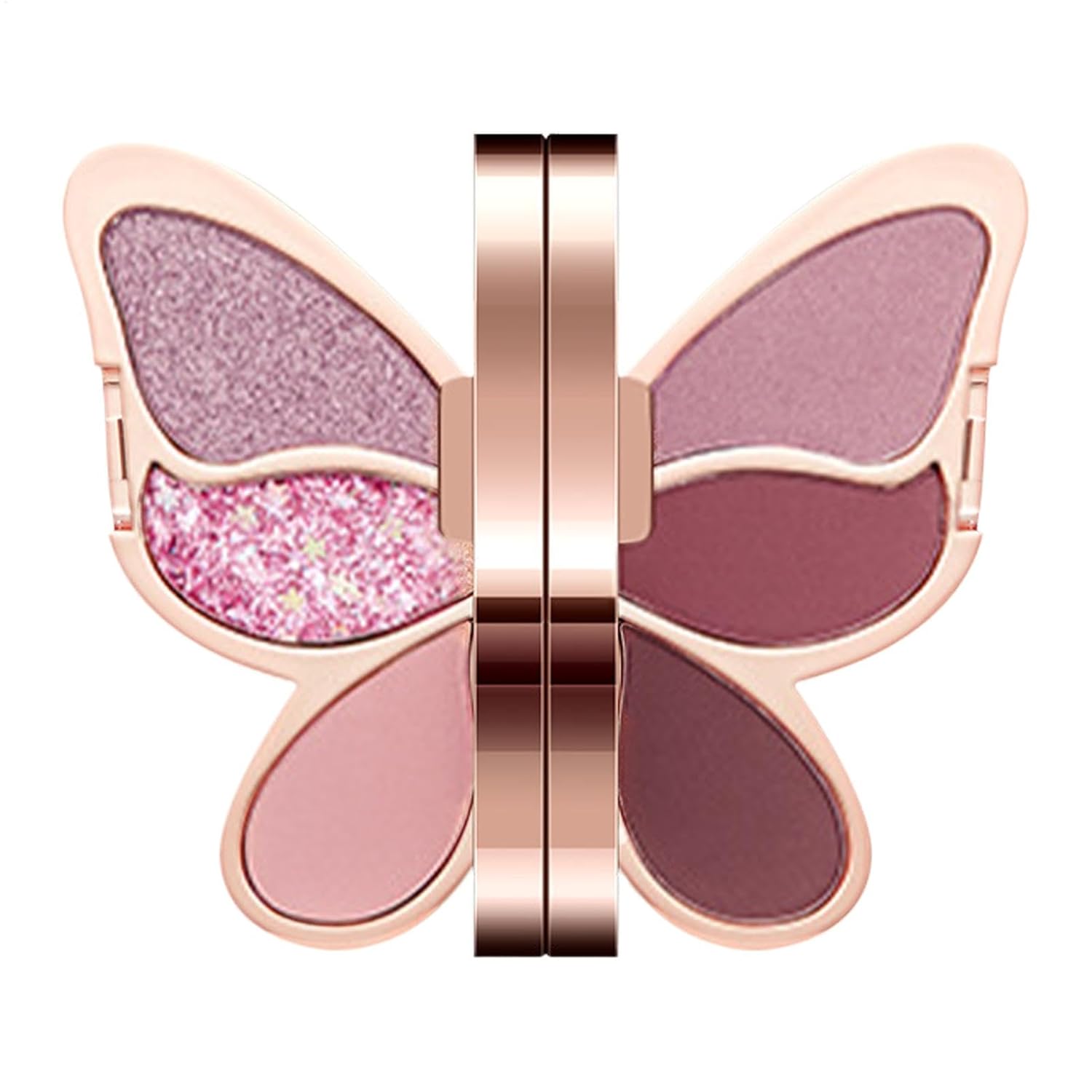 6 Colors Eyeshadow Palette Eyeshadow Butterfly Eyeshadow Palette Eyeshadow Palette 6 Colors Eyeshadow Palette Matte High Color Rendering – Make Up Palette Portability, Waterproof, Durable