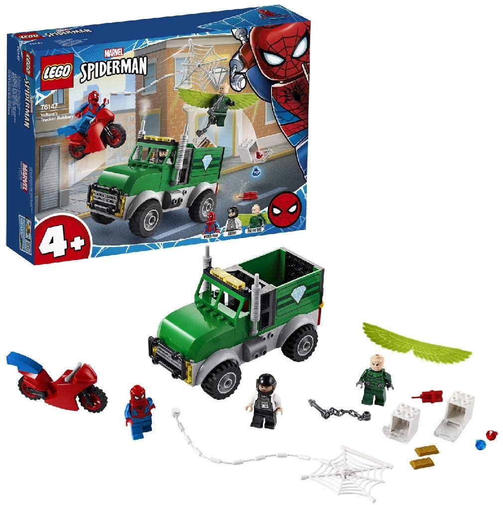 Lego 76147 Marvel Spider-Man Superhero-Vultures Trucker Roberry Building Se