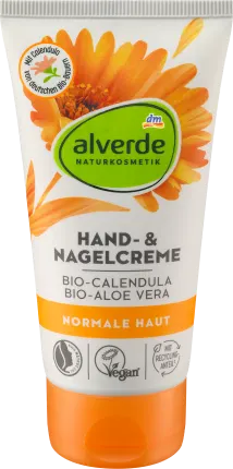 Hand & nail cream Bio Calendula & Bio Aloe Vera, 75 ml