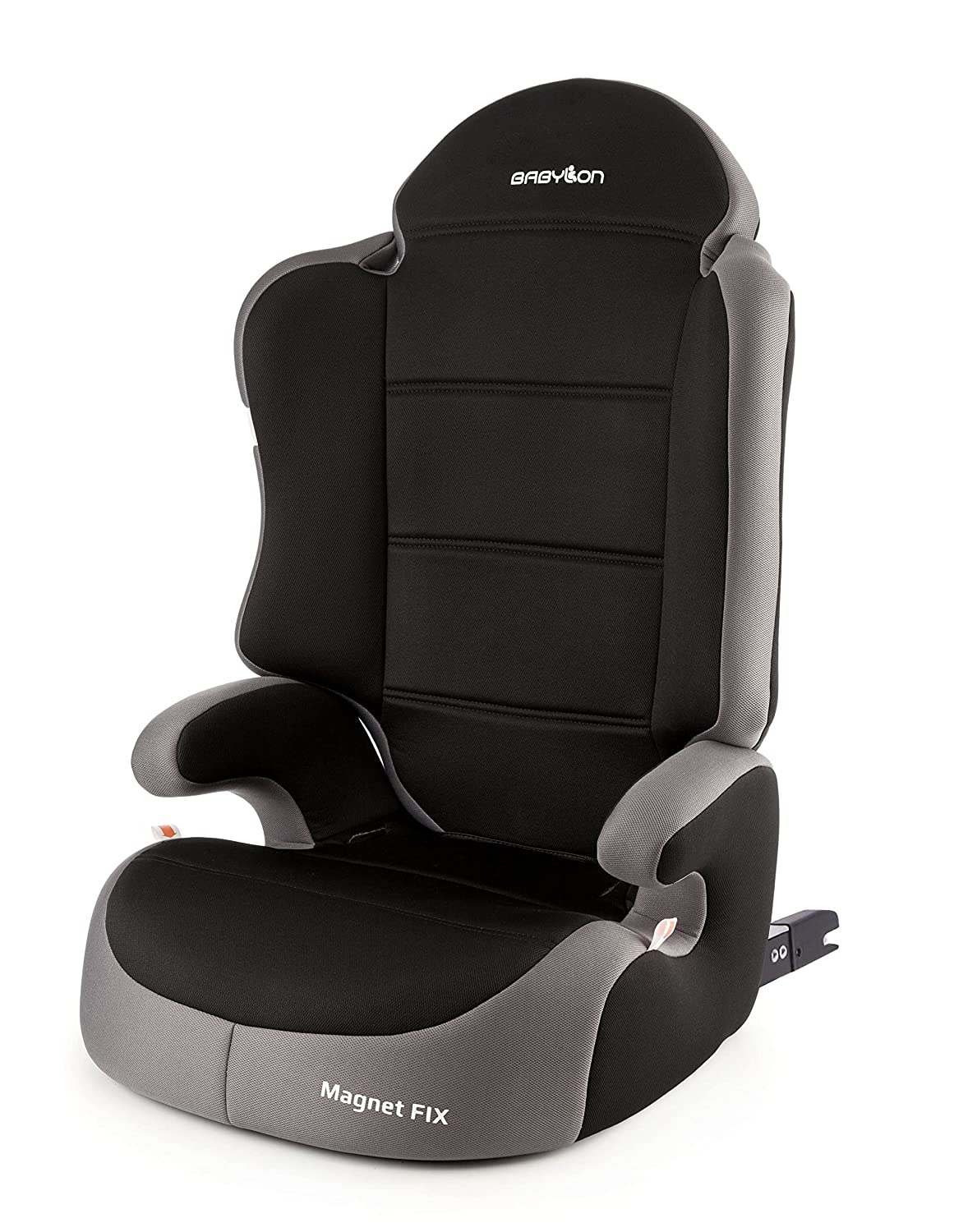 Babylon Magnet Isofix Child Car Seat Group 2/3, 15-36 kg Child Seat with Isofix Car Seat Adjustable Headrest ECE R44/04 Grey
