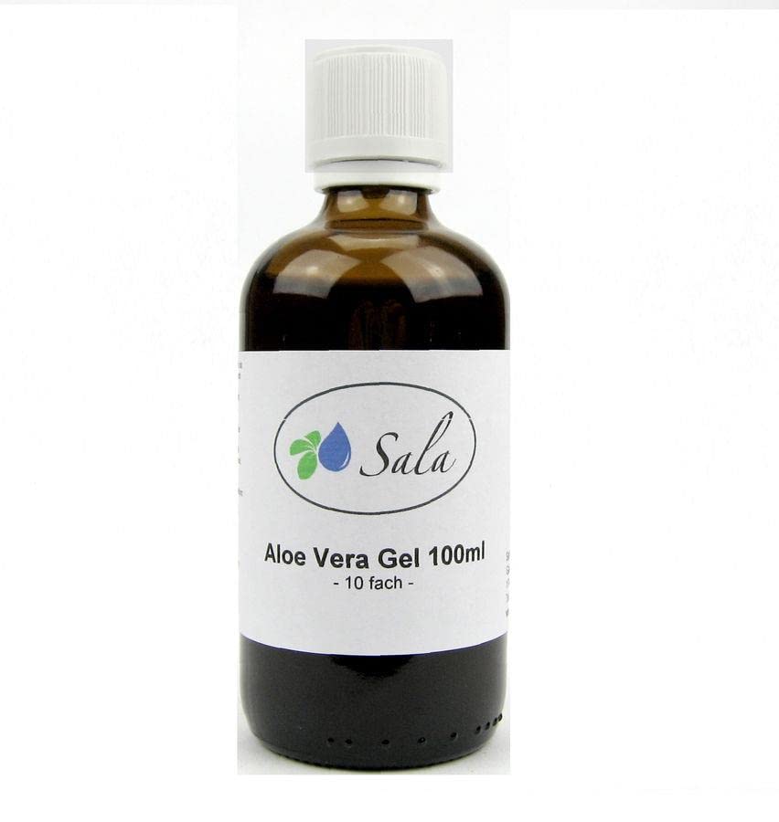 Sala Aloe Vera Gel 10x Liquid (100 ml Glass Bottle)