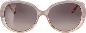 Sunglasses adults beige with tinted lenses, 1 piece