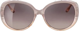 Sunglasses adults beige with tinted lenses, 1 piece