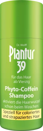 Shampoo Phyto-Caffeine, colored & damaged hair, travel size, 50 ml