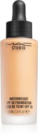 MAC Cosmetics Studio Waterweight SPF 30 Foundation light moisturizing make-up SPF 30