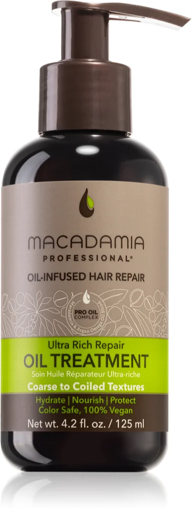 Macadamia Natural Oil Ultra Rich Repair Oil Care for damaged and brittle hair