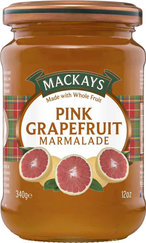 Mackays Pink Grapefruit Marmalade 340g
