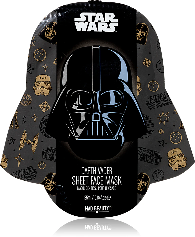 Mad Beauty Star Wars Darth Vader antioxidant sheet mask with tea tree extract