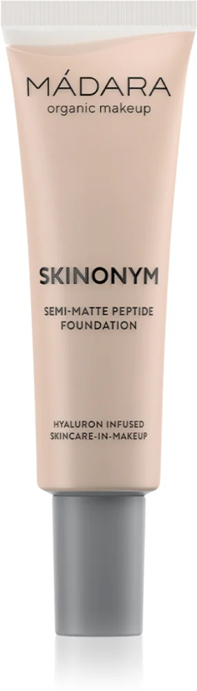 Mádara Skinonym Semi-Matte Peptide long-lasting make-up foundation with peptides