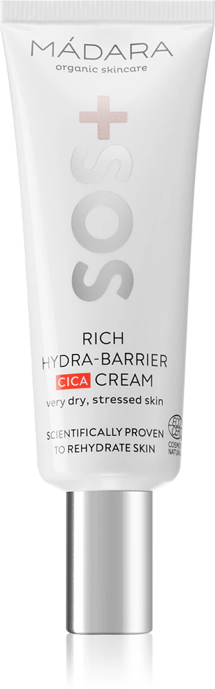 MÁDARA SOS+ Rich Hydra-Barrier CICA moisturizing face cream
