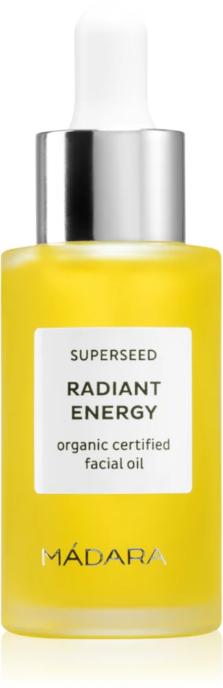 Mádara Superseed Radiant Energy skin oil for tired skin