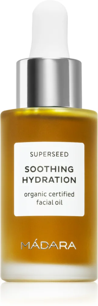 Mádara Superseed Soothing Hydration nourishing and moisturizing oil for the face