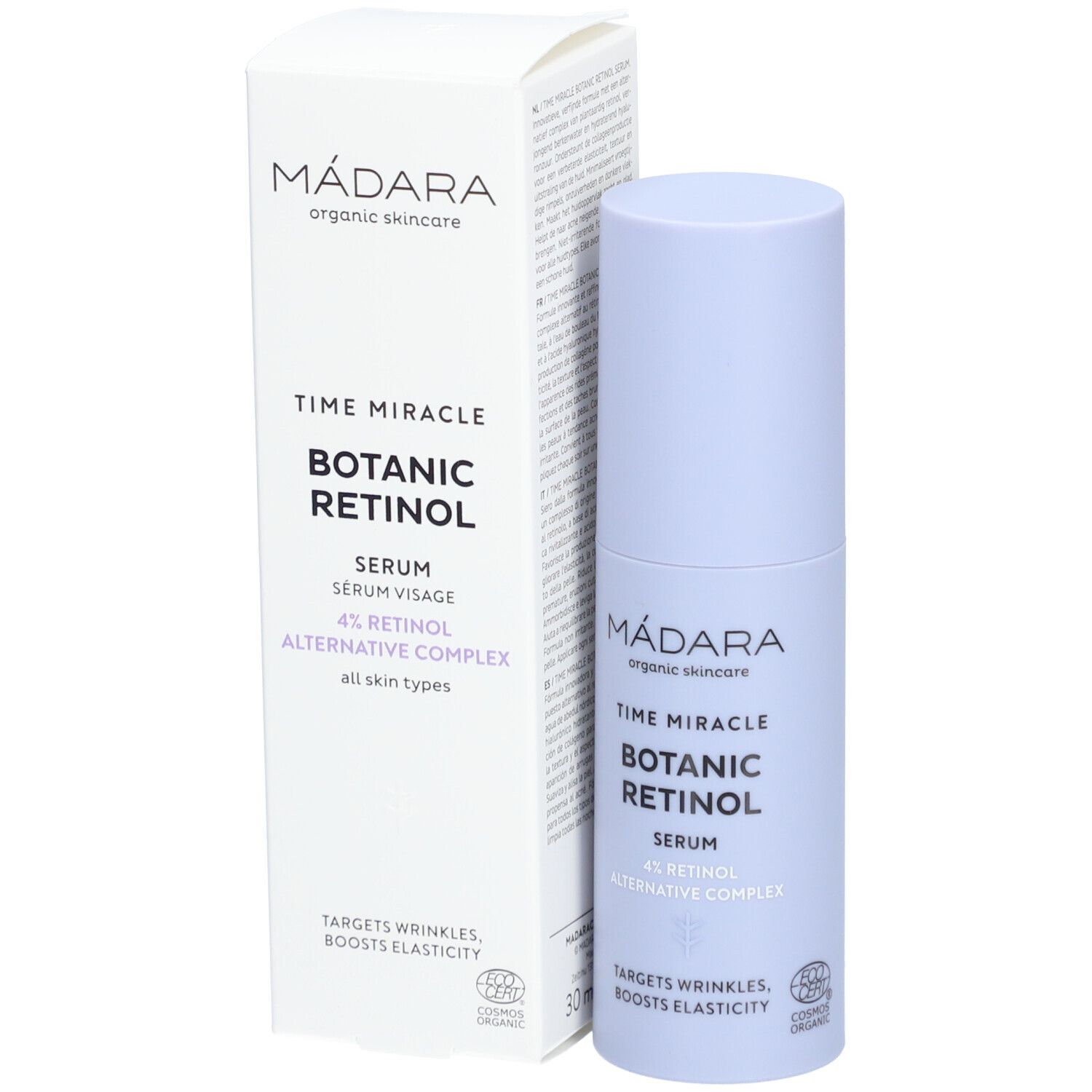 Madara Time Miracle Botanic Retinol Serum 30ml