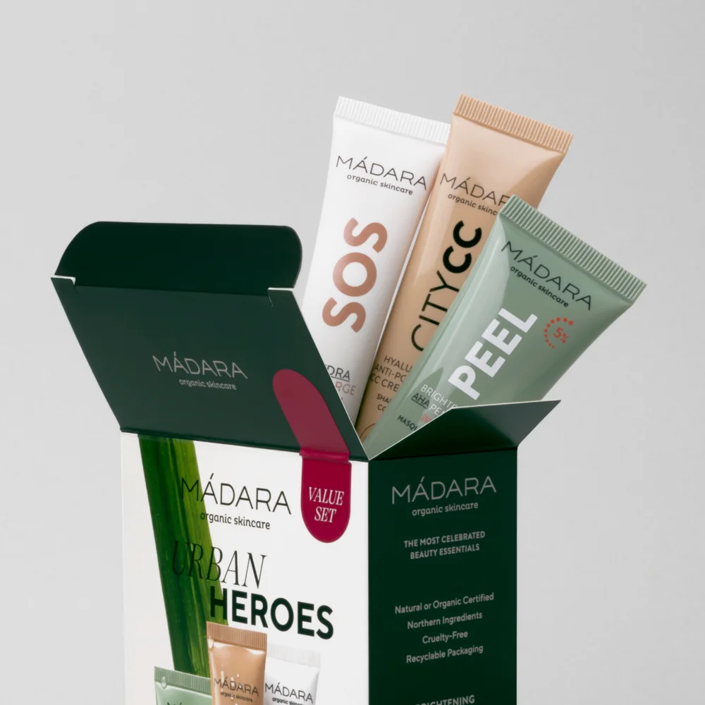 Mádara Urban Heroes Gift Set Light (for the face) shade