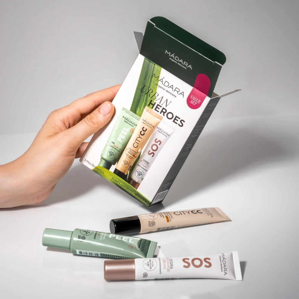 Mádara Urban Heroes Gift Set Medium (for the face) shade