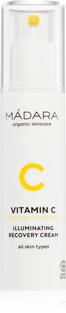 MÁDARA Vitamin C brightening cream with regenerating effects