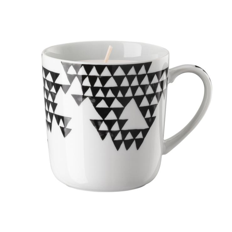 Rosenthal Magic Garden Seeds Black Candle In Cup