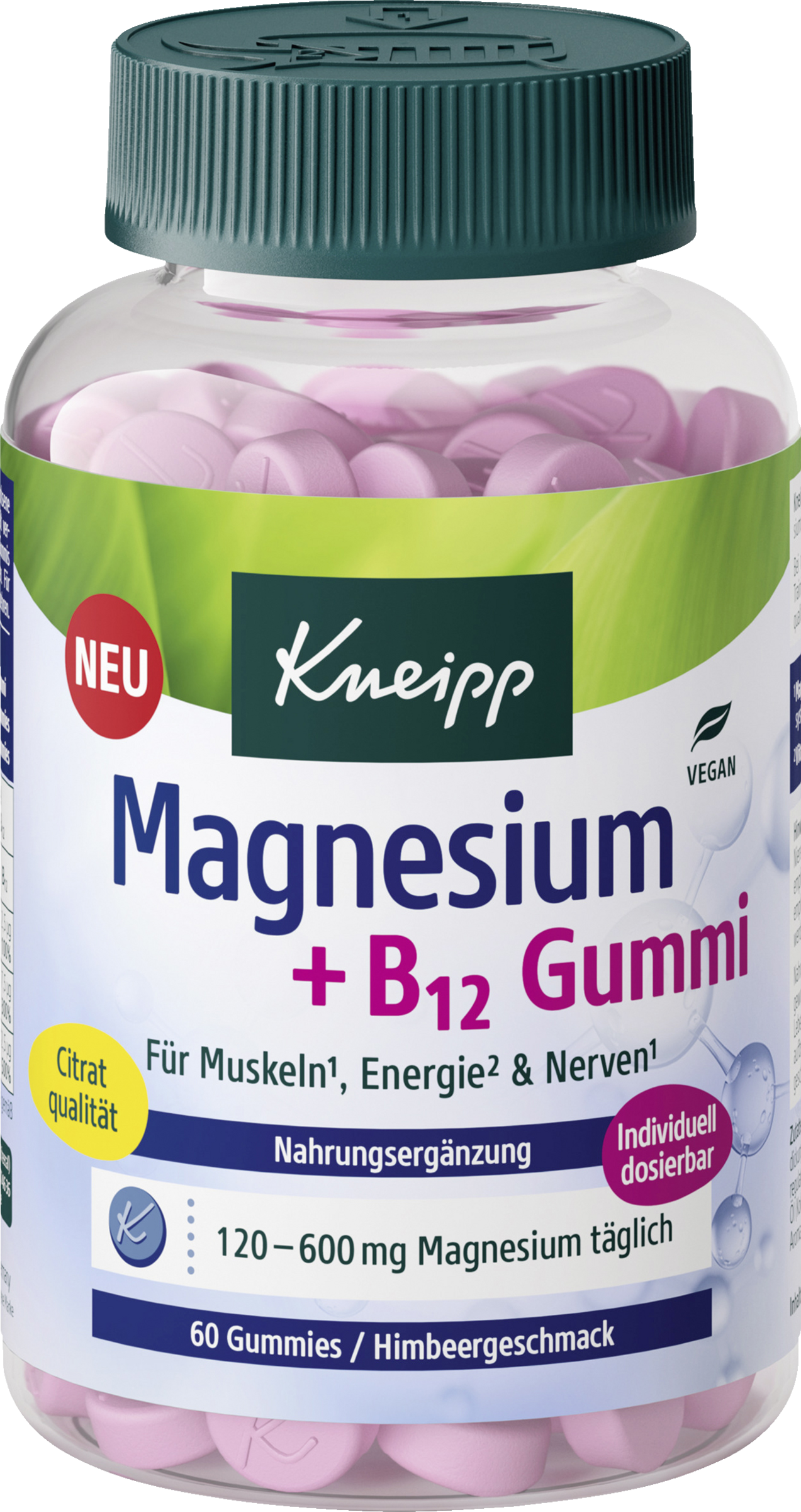 Magnesium + B12 gum