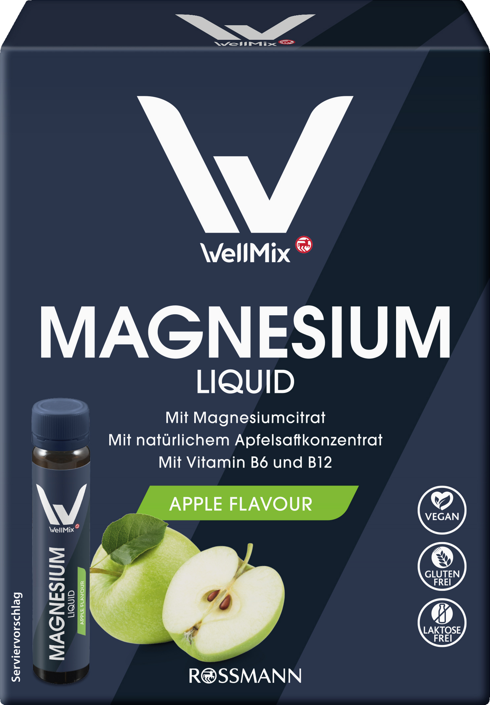 WellMix Magnesium Liquid Apple Flavor