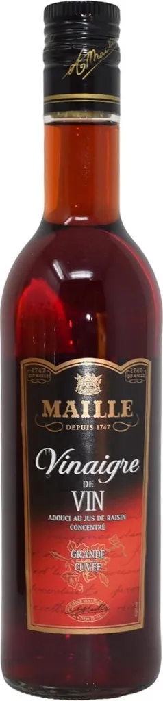 Maille Vinaigre de Vin Red Wine Vinegar Grande Cuvée - Fine French Vinegar