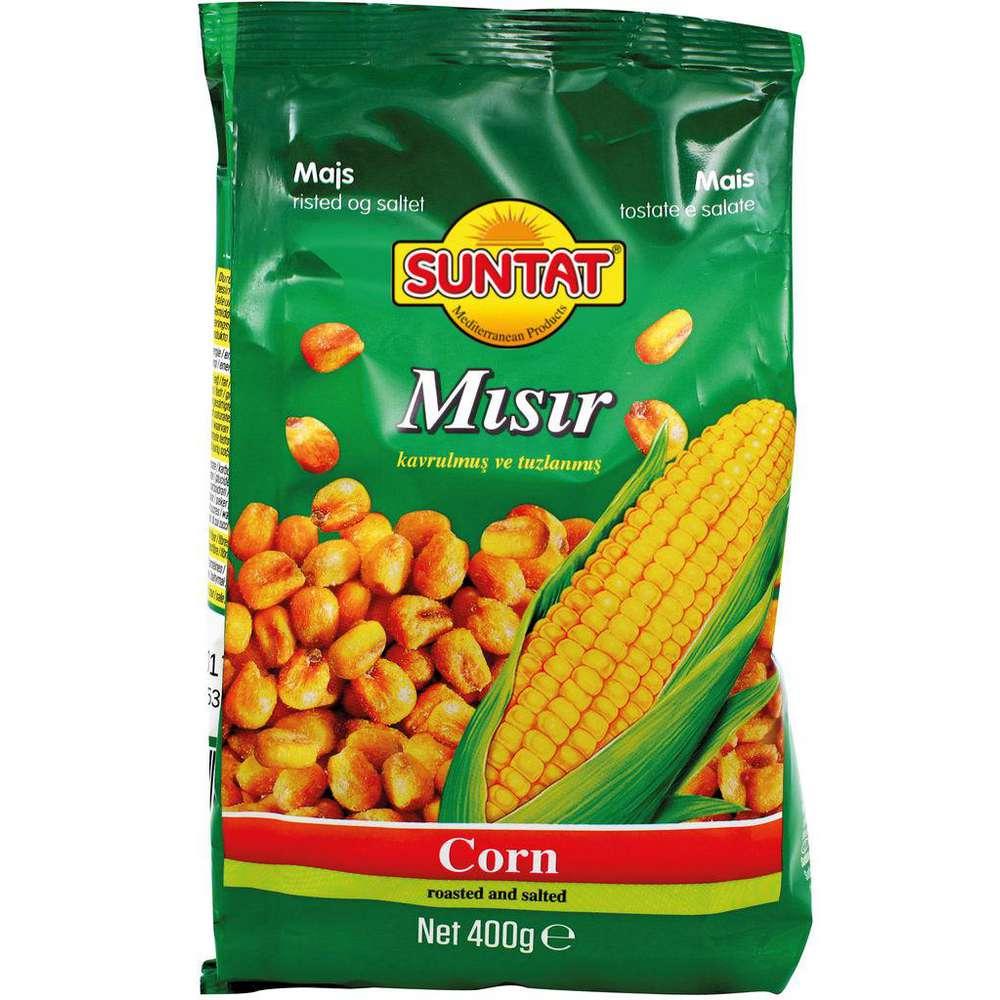 Roasted and salted corn