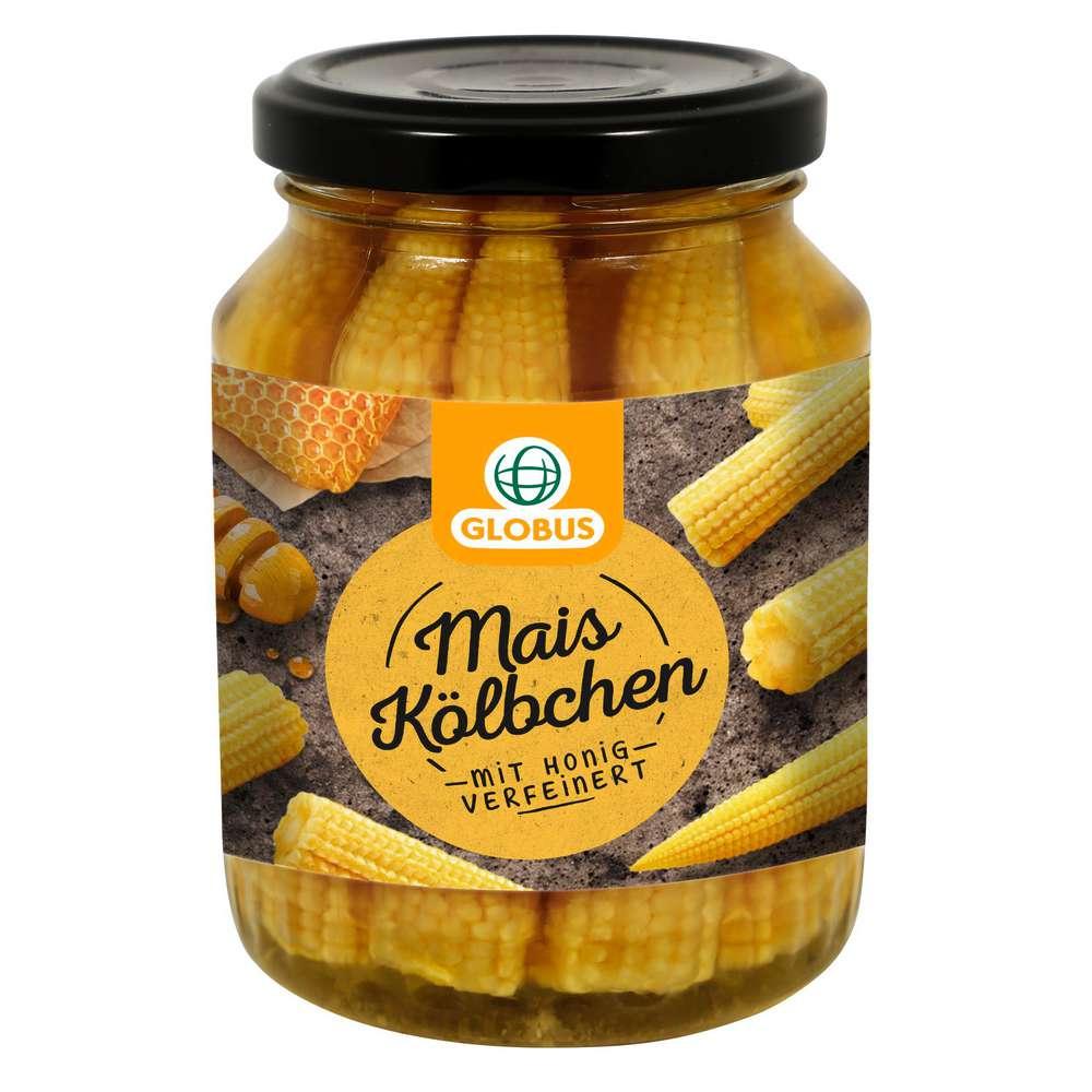 Corn cobs with honey