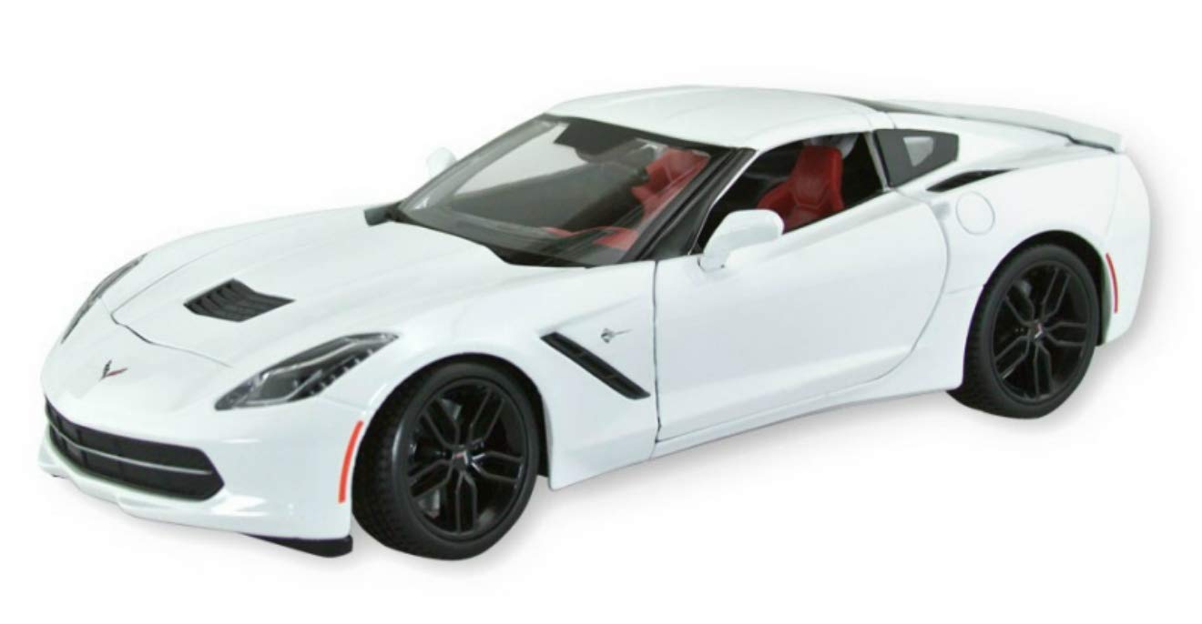 Maisto – Corvette 2014 White, (31677 W)