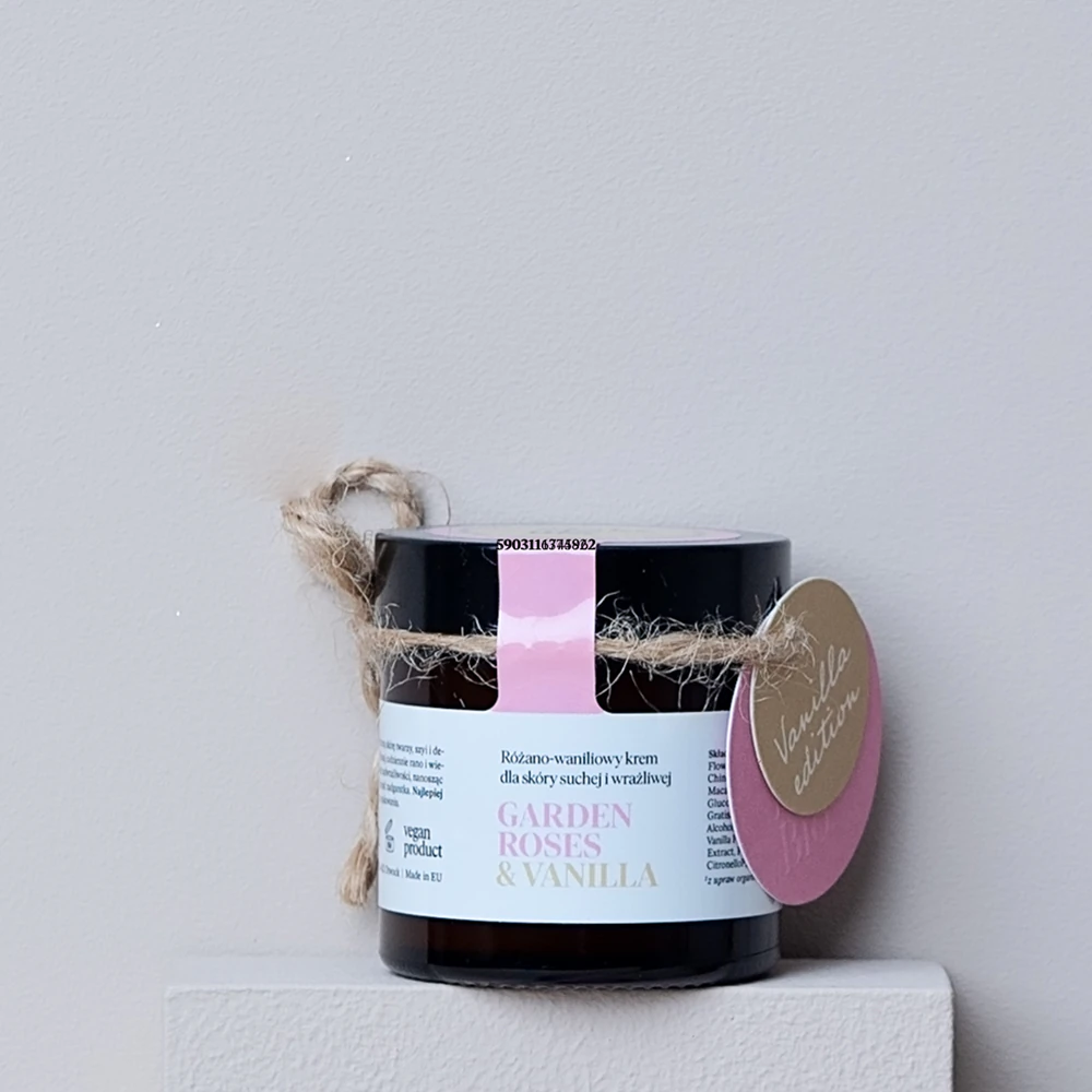 Make Me BIO Garden Roses & Vanilla nourishing moisturizing cream for dry to very dry sensitive skin