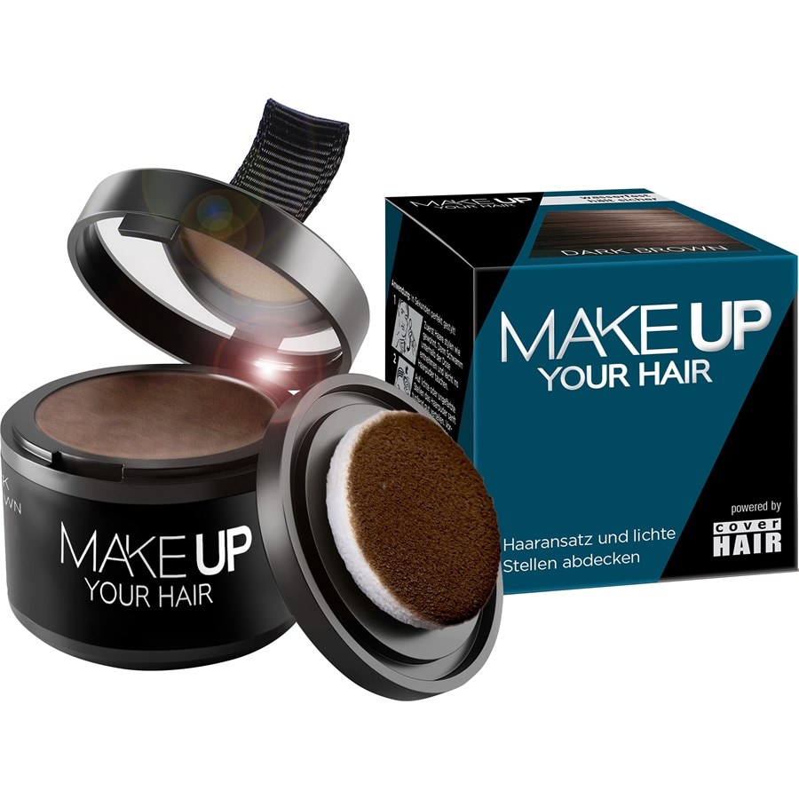 Cover Hair Make up your hair, dark brown