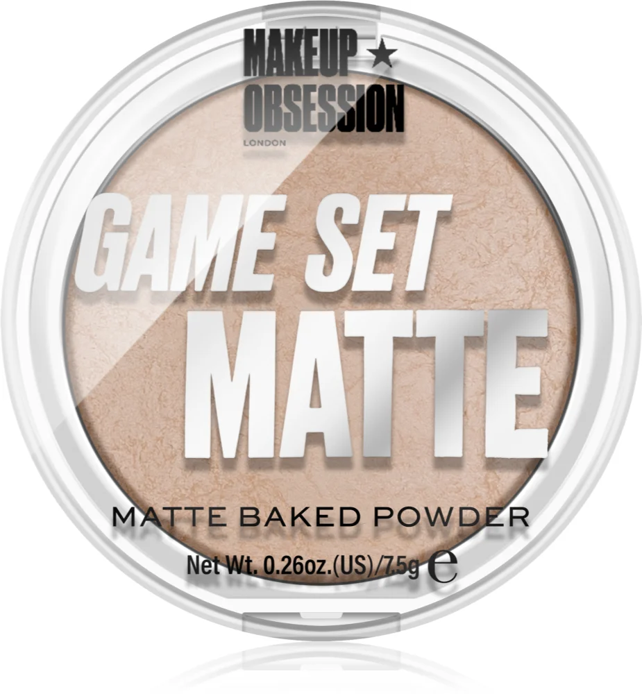 Makeup Obsession Game Set Matte fixing, mattifying powder