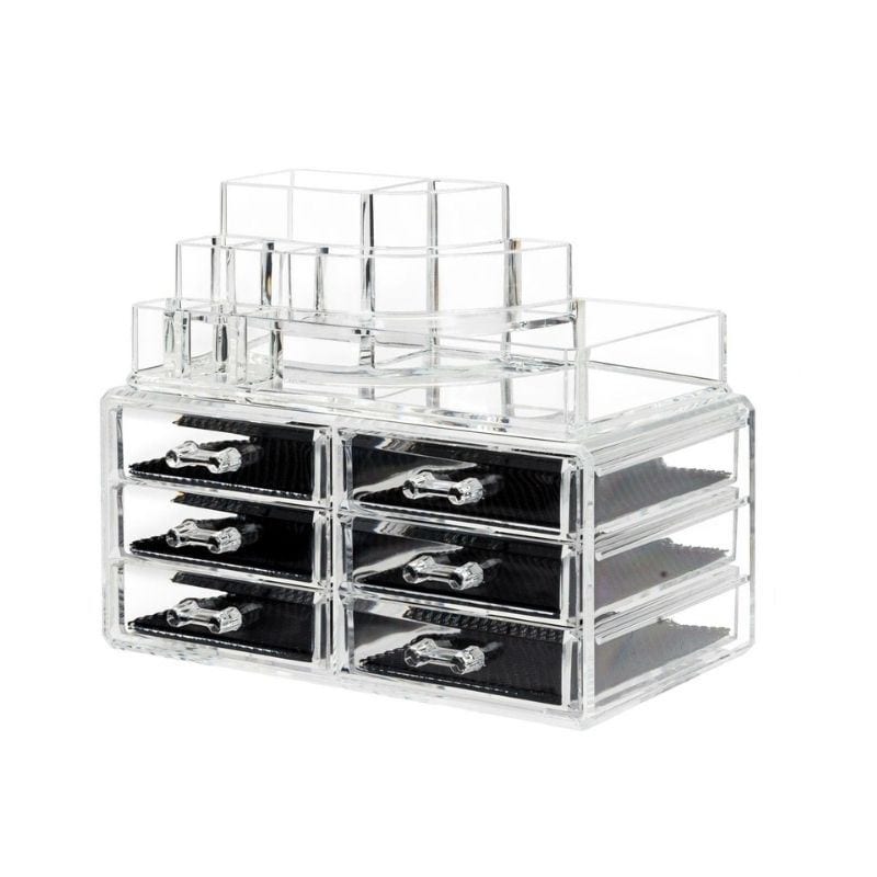 UNIQ Makeup Organizer with 6 drawer and 18 compartments