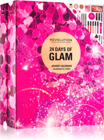 Makeup Revolution Advent Calendar 24 Days Of Glam Advent Calendar