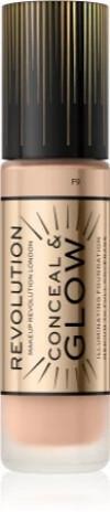 Makeup Revolution brightening make-up for a natural look