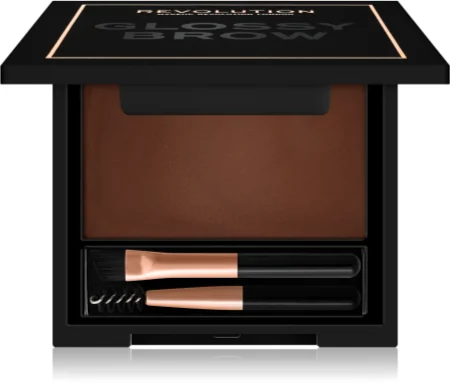 Makeup Revolution Glossy Brow eyebrow fixing wax with brush
