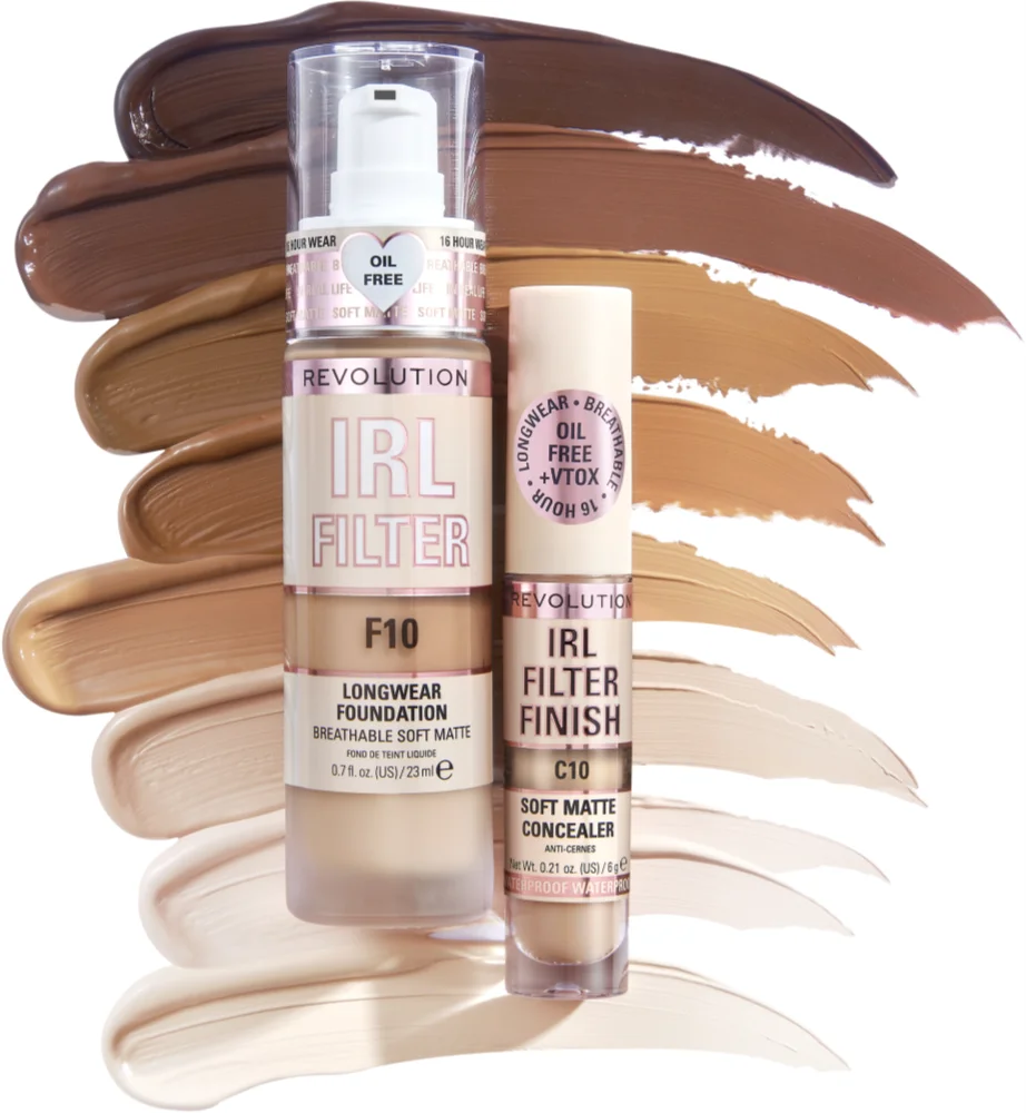 Makeup Revolution IRL Filter long-lasting mattifying make-up