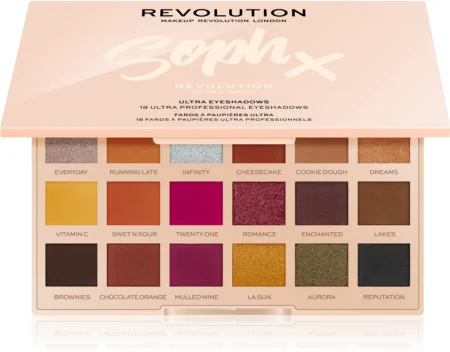 Makeup Revolution Soph X Extra Spice Eyeshadow Palette with Mirror